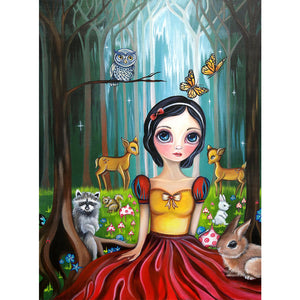 Yishu - Doll - 50*67CM 11CT 3 Stamped Cross Stitch