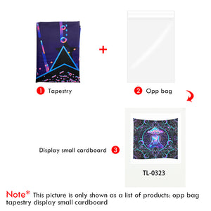 Forest - 200*145CM Polyester printed tapestry