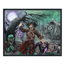 Load image into Gallery viewer, Yishu - Halloween - Pirate Skeleton - 50*40CM 11CT 3 Stamped Cross Stitch
