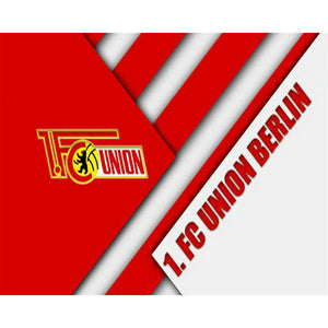Union Berlin Football Club Logo 50*40CM(Canvas) Full Round Drill Diamond Painting