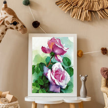Load image into Gallery viewer, Rose 30*40CM(Canvas) Full Round Drill Diamond Painting
