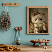 Load image into Gallery viewer, Mouse 40*50CM(Canvas) Full Round Drill Diamond Painting
