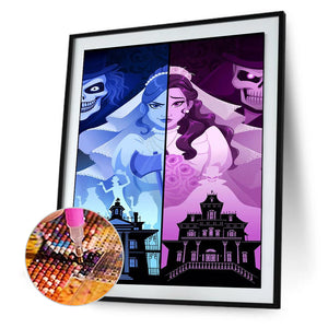 Corpse Bride 40*50CM(Picture) Full Square Drill Diamond Painting