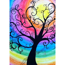 Load image into Gallery viewer, Yishu - Tree - 40*56CM 11CT 3 Stamped Cross Stitch
