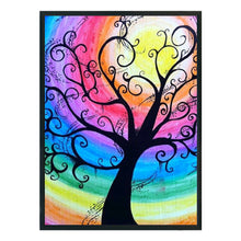 Load image into Gallery viewer, Yishu - Tree - 40*56CM 11CT 3 Stamped Cross Stitch
