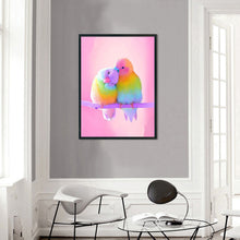 Load image into Gallery viewer, Yishu - Colorful Parrot - 40*56CM 11CT 3 Stamped Cross Stitch
