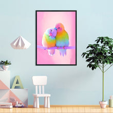 Load image into Gallery viewer, Yishu - Colorful Parrot - 40*56CM 11CT 3 Stamped Cross Stitch
