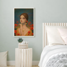 Load image into Gallery viewer, Girl 40*60CM(Canvas) Full Round Drill Diamond Painting

