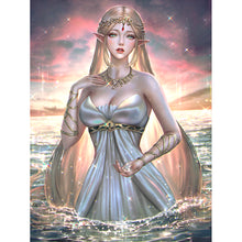 Load image into Gallery viewer, Yishu - Goddess - 50*70CM 11CT 3 Stamped Cross Stitch
