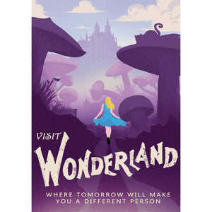 Alice In Wonderland 40*50CM(Canvas) Full Round Drill Diamond Painting