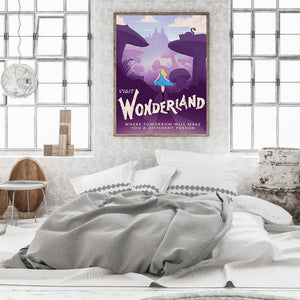 Alice In Wonderland 40*50CM(Canvas) Full Round Drill Diamond Painting