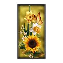 Load image into Gallery viewer, Yishu - Sunflower - 45*90CM 11CT 3 Stamped Cross Stitch

