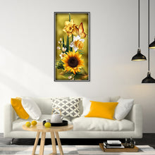 Load image into Gallery viewer, Yishu - Sunflower - 45*90CM 11CT 3 Stamped Cross Stitch
