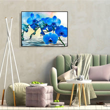 Load image into Gallery viewer, Phalaenopsis Orchid 50*40CM(Canvas) Full Round Drill Diamond Painting
