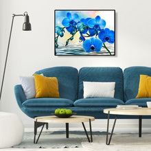 Load image into Gallery viewer, Phalaenopsis Orchid 50*40CM(Canvas) Full Round Drill Diamond Painting
