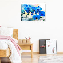 Load image into Gallery viewer, Phalaenopsis Orchid 50*40CM(Canvas) Full Round Drill Diamond Painting
