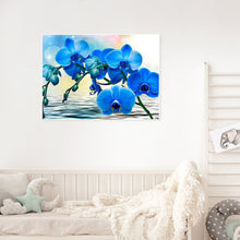 Load image into Gallery viewer, Phalaenopsis Orchid 50*40CM(Canvas) Full Round Drill Diamond Painting
