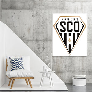 Yishu - Angers Football Club - 40*50CM 11CT 3 Stamped Cross Stitch