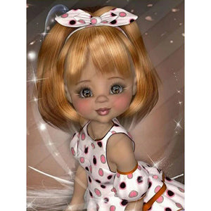 Yishu - Doll - 40*53CM 11CT 3 Stamped Cross Stitch