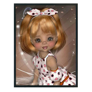 Yishu - Doll - 40*53CM 11CT 3 Stamped Cross Stitch