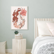Load image into Gallery viewer, Mermaid 30*40CM(Canvas) Full Round Drill Diamond Painting
