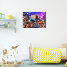 Load image into Gallery viewer, Camping Night 50*40CM(Canvas) Full Round Drill Diamond Painting
