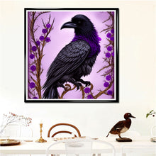 Load image into Gallery viewer, Crow 40*40CM(Canvas) Full Round Drill Diamond Painting
