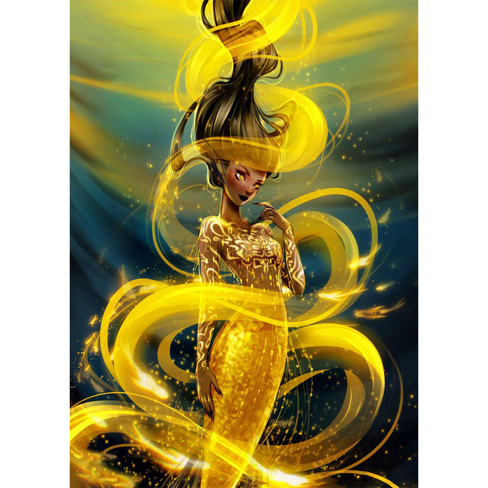 Yishu - Fairy - 40*56CM 11CT 3 Stamped Cross Stitch