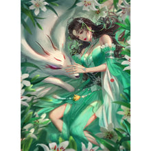 Load image into Gallery viewer, DIY - Baguio Fairy - 40*55CM 11CT 3 Stamped Cross Stitch
