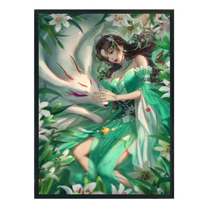 DIY - Baguio Fairy - 40*55CM 11CT 3 Stamped Cross Stitch