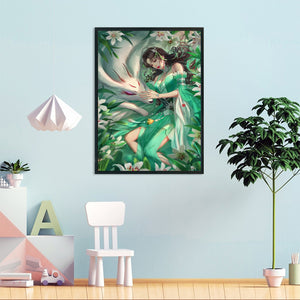 DIY - Baguio Fairy - 40*55CM 11CT 3 Stamped Cross Stitch