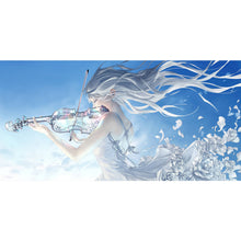 Load image into Gallery viewer, Yishu - Violin Girl - 80*40CM 11CT 3 Stamped Cross Stitch
