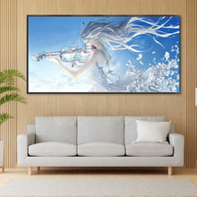 Load image into Gallery viewer, Yishu - Violin Girl - 80*40CM 11CT 3 Stamped Cross Stitch
