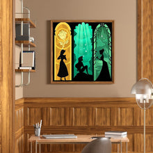 Load image into Gallery viewer, Disney Princess 40*40CM(Picture) Full Square Drill Diamond Painting

