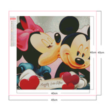 Load image into Gallery viewer, Mickey Mouse And Minnie Mouse 40*40CM(Picture) Full Square Drill Diamond Painting
