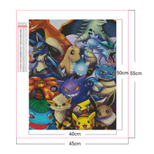 Load image into Gallery viewer, Pokémon 40*50CM(Picture) Full Square Drill Diamond Painting
