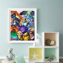Load image into Gallery viewer, Pokémon 40*50CM(Picture) Full Square Drill Diamond Painting
