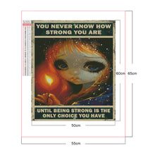 Load image into Gallery viewer, Big-Eyed Doll 50*60CM(Picture) Full Square Drill Diamond Painting
