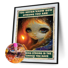 Load image into Gallery viewer, Big-Eyed Doll 50*60CM(Picture) Full Square Drill Diamond Painting
