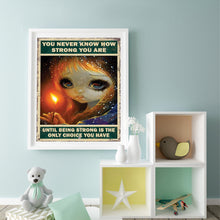 Load image into Gallery viewer, Big-Eyed Doll 50*60CM(Picture) Full Square Drill Diamond Painting
