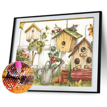 Load image into Gallery viewer, Birdhouse 50*40CM(Canvas) Full Round Drill Diamond Painting
