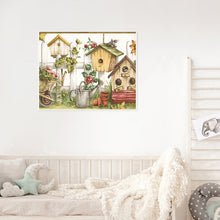 Load image into Gallery viewer, Birdhouse 50*40CM(Canvas) Full Round Drill Diamond Painting
