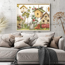 Load image into Gallery viewer, Birdhouse 50*40CM(Canvas) Full Round Drill Diamond Painting
