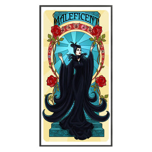 Yishu - Maleficent - 45*80CM 11CT 3 Counted Cross Stitch