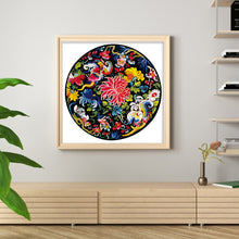 Load image into Gallery viewer, Yishu - Chrysanthemum Beauty - 60*60CM 11CT 3 Counted Cross Stitch
