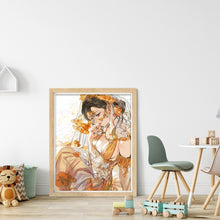 Load image into Gallery viewer, Yishu - Exotic Beauty - 50*70CM 11CT 3 Stamped Cross Stitch
