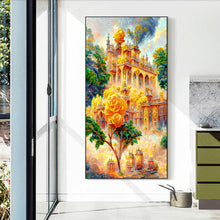Load image into Gallery viewer, Rose Manor 40*70CM(Canvas) Full Round Drill Diamond Painting
