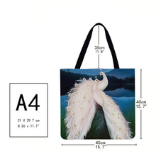 Load image into Gallery viewer, Canvas Bag-Peacocks 40*40CM
