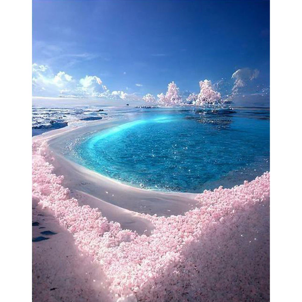 Romantic Beach 40*50CM(Canvas) Full Round Drill Diamond Painting