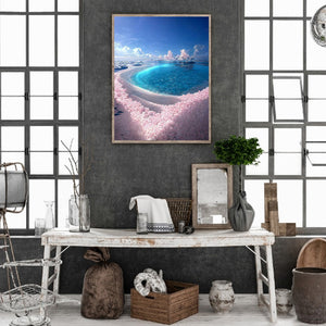 Romantic Beach 40*50CM(Canvas) Full Round Drill Diamond Painting